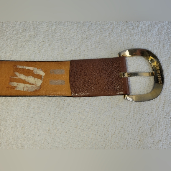 Vintage Hickok 723 Brown Lined Full Grain Cowhide 36 inches - Picture 5 of 7